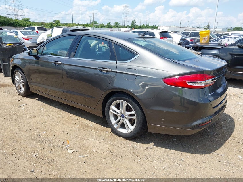 2018 FORD FUSION auction photo 3