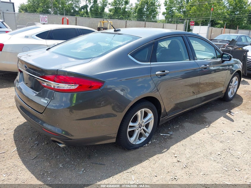 2018 FORD FUSION auction photo 4
