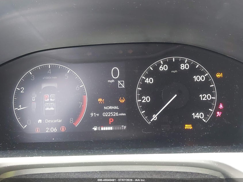 2024 HONDA CR-V auction photo 7