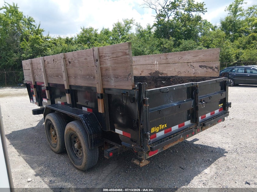 2022 BIG TEX TRAILER CO INC UNKNOWN auction photo 3