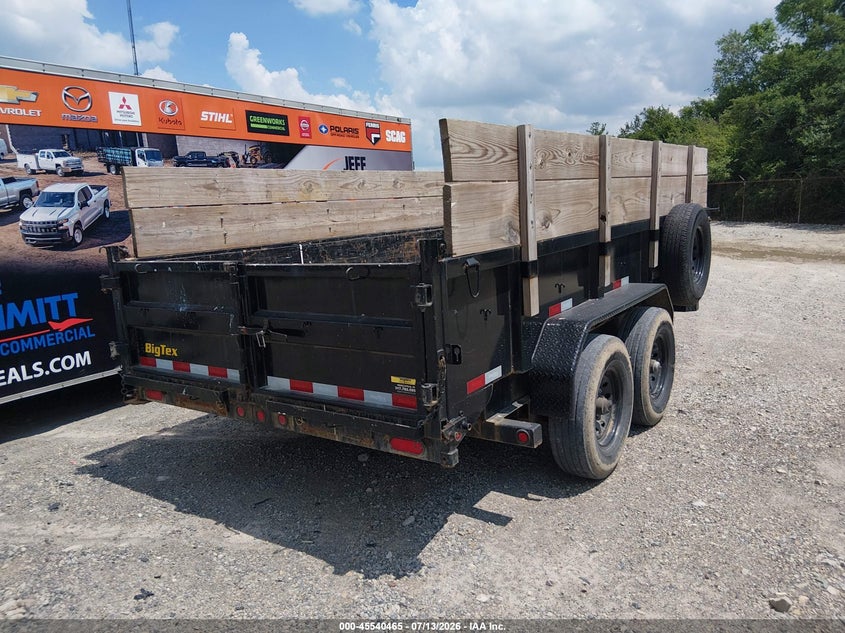 2022 BIG TEX TRAILER CO INC UNKNOWN auction photo 4