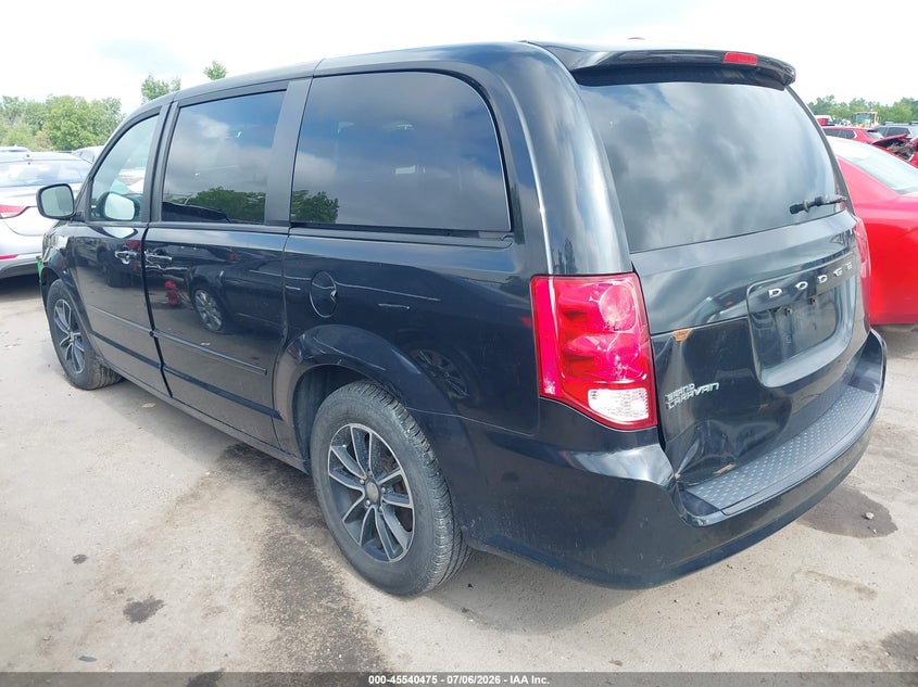 Vin: 2c4rdgbg0fr749815, lot: 46038744, dodge grand caravan se plus 20153