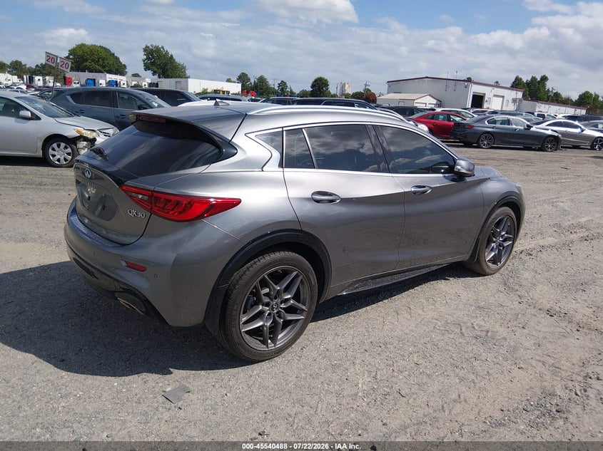 Vin: sjkch5cp2ha023889, lot: 46038757, infiniti qx30 premium 20174