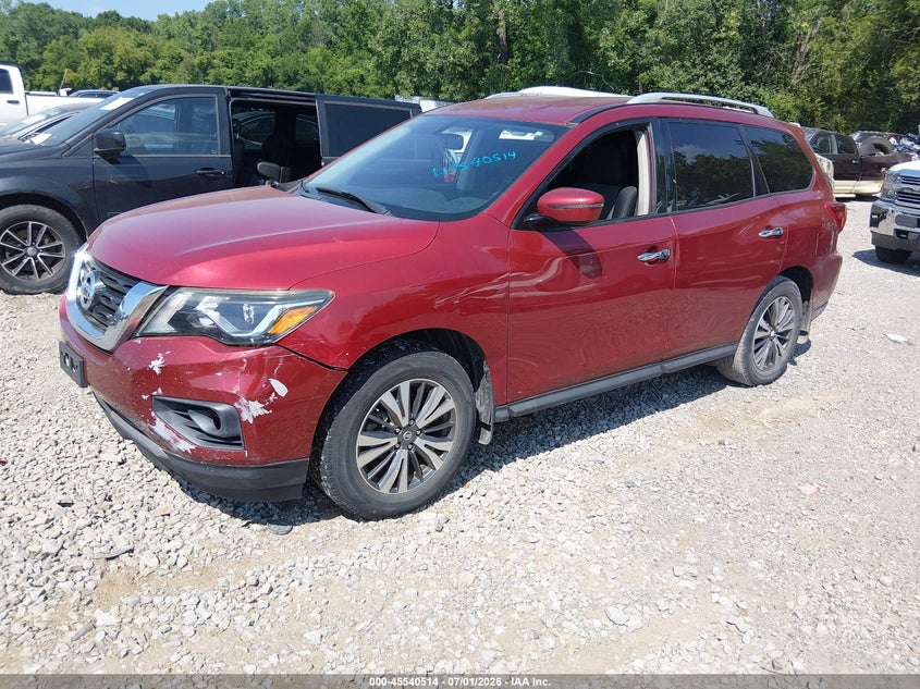 2017 NISSAN PATHFINDER auction photo 2