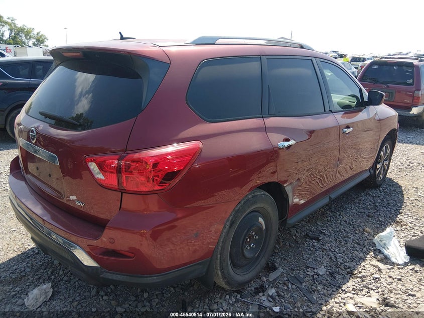 2017 NISSAN PATHFINDER auction photo 4