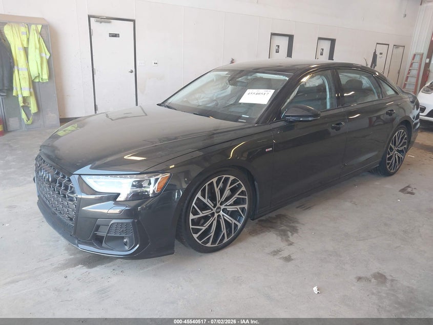 Vin: wauldaf88pn014596, lot: 46038786, audi a8 l 55 tfsi quattro tiptronic 20232