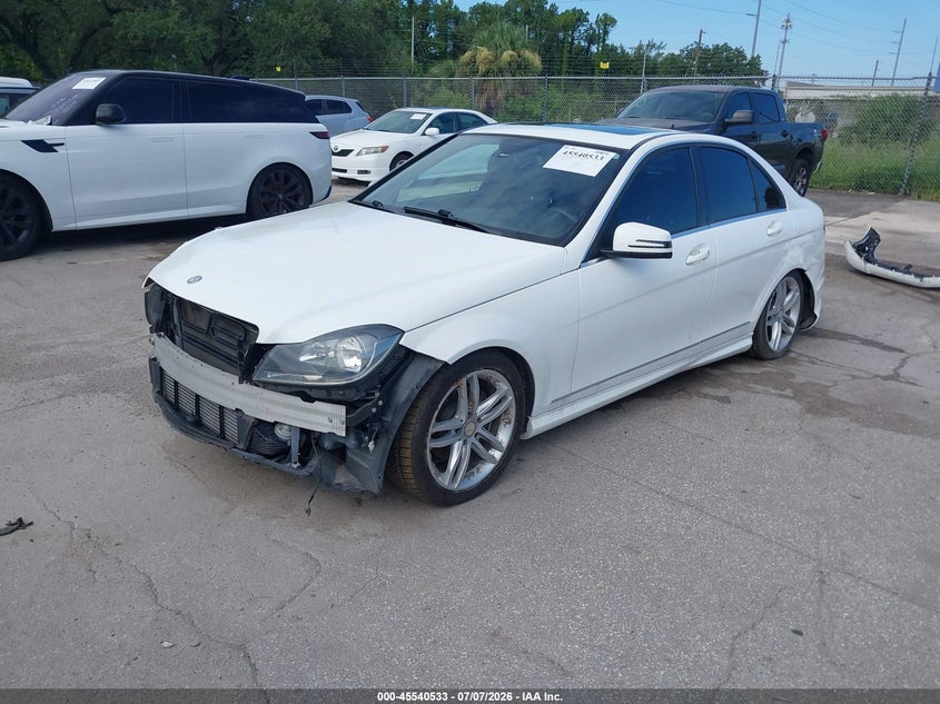2014 MERCEDES-BENZ C 250 auction photo 2