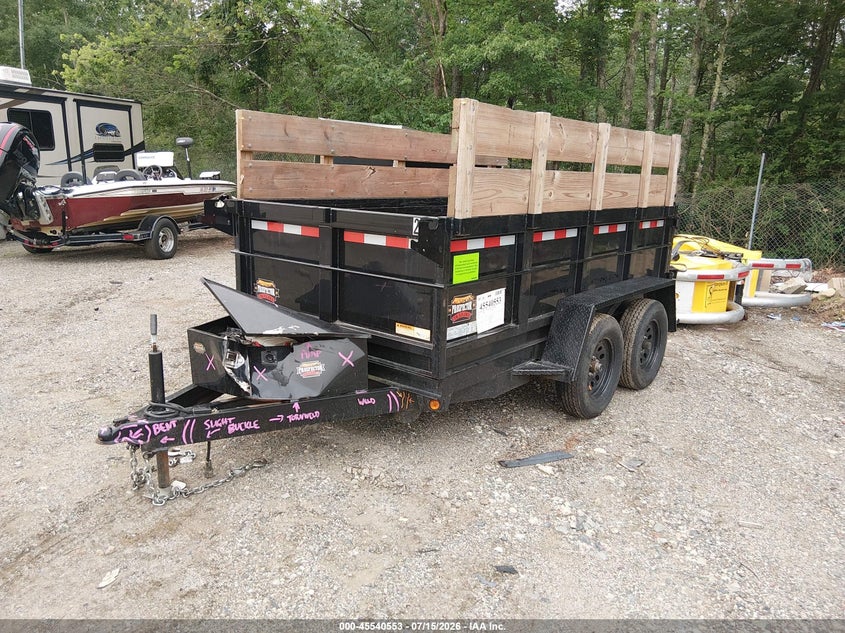 2024 COVERED WAGON DUAL AXLE TRAILER auction photo 2