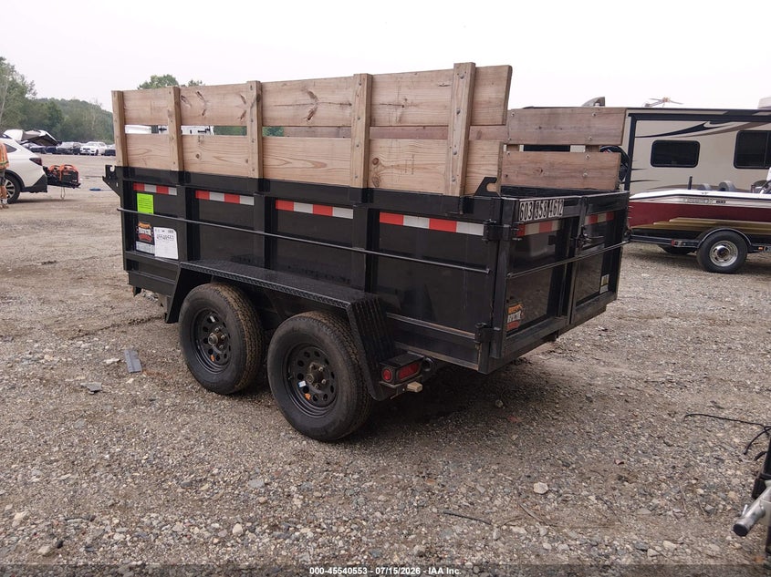2024 COVERED WAGON DUAL AXLE TRAILER auction photo 3