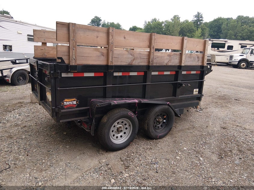 2024 COVERED WAGON DUAL AXLE TRAILER auction photo 4