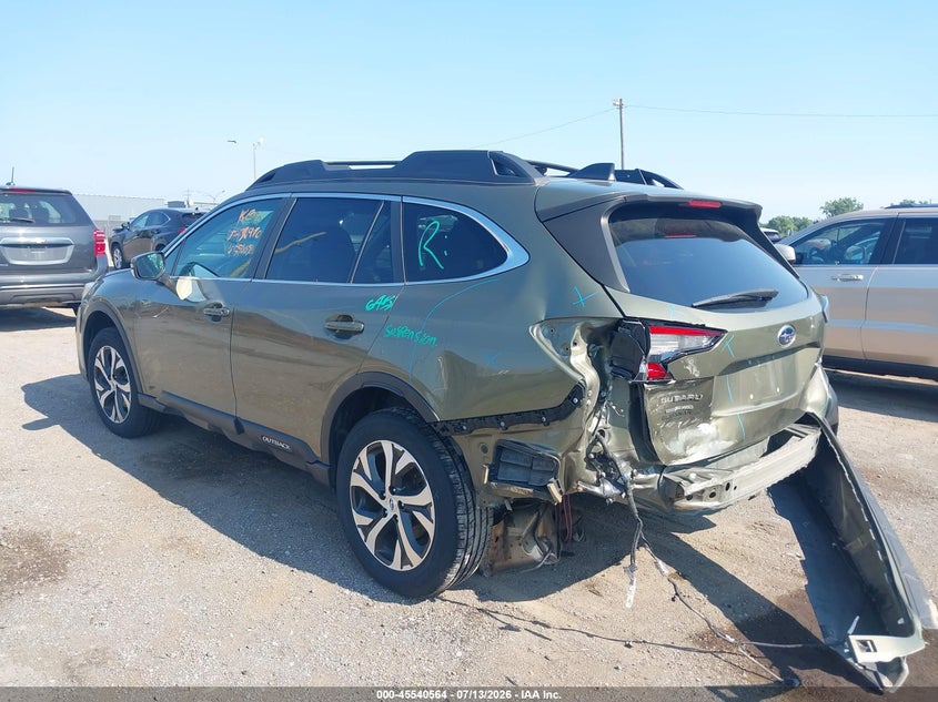 2021 Subaru Outback Limited VIN: 4S4BTANC9M3138970 Lot: 45540564