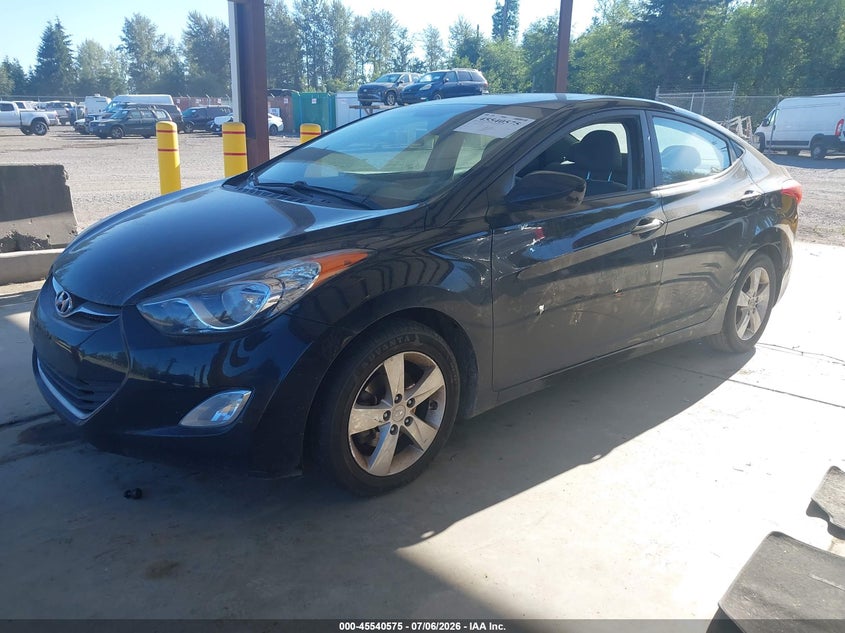2013 Hyundai Elantra Gls 5NPDH4AE3DH167182 photo 1
