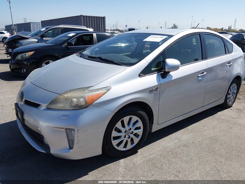 2012 TOYOTA PRIUS PLUG-IN auction photo 2