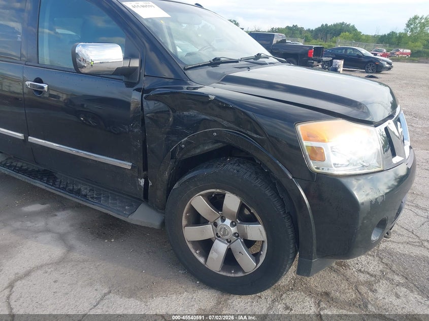 2013 Nissan Armada Sl VIN: 5N1BA0ND6DN615495 Lot: 45540591