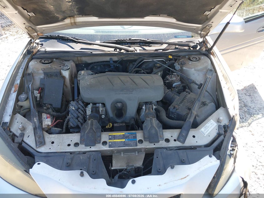 2008 Pontiac Grand Prix VIN: 2G2WP552581114402 Lot: 45540596