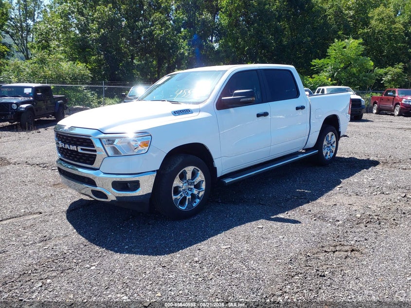 Vin: 1c6rrffg7rn204595, lot: 46038867, ram 1500 big horn  4x4 5'7 box 20242