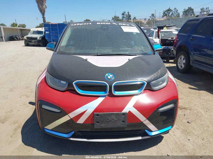 2018 BMW I3S 94Ah W/Range Extender VIN: WBY7Z8C54JVB87274 Lot: 45540678