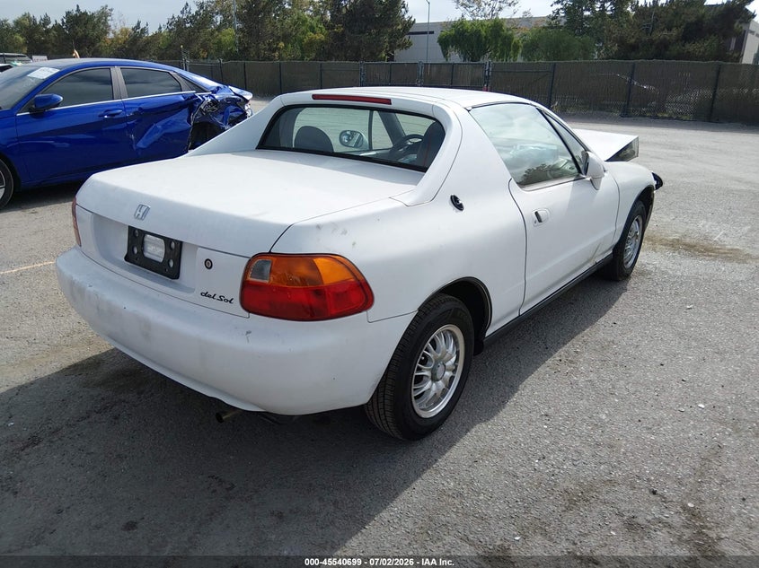 1997 HONDA DEL SOL auction photo 4