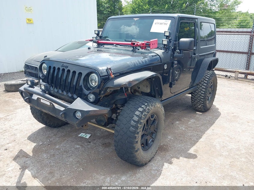 2017 JEEP WRANGLER auction photo 2