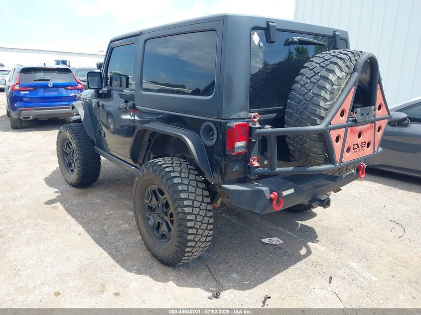 2017 JEEP WRANGLER auction photo 3
