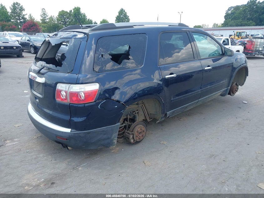 Vin: 1gkkrned3cj173120, lot: 46038977, gmc acadia sl 20124