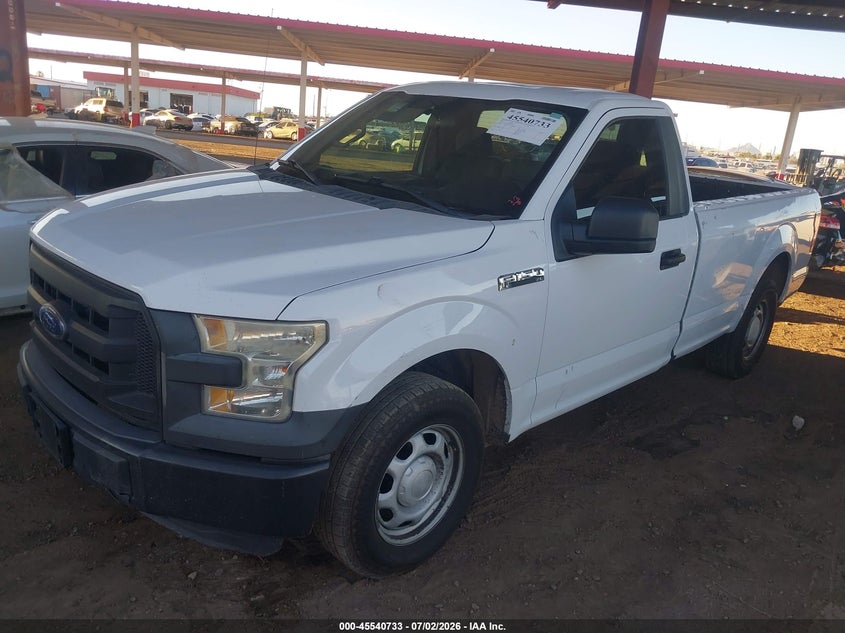 Vin: 1ftmf1c83gke74725, lot: 46039002, ford f-150 xl/xlt 20162