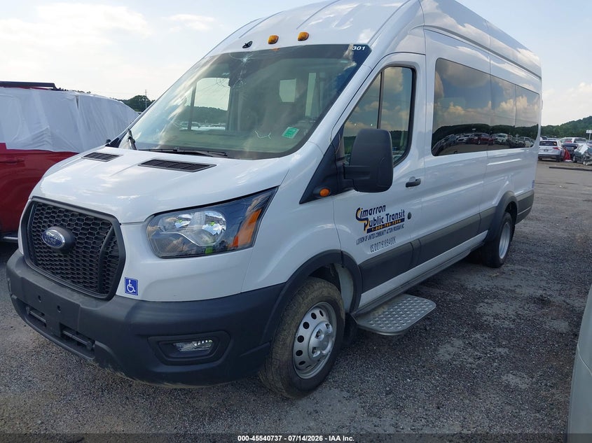 2024 Ford Transit, Flood, IAAI, VIN 1FDVU4X89RKB67810 — photo 2