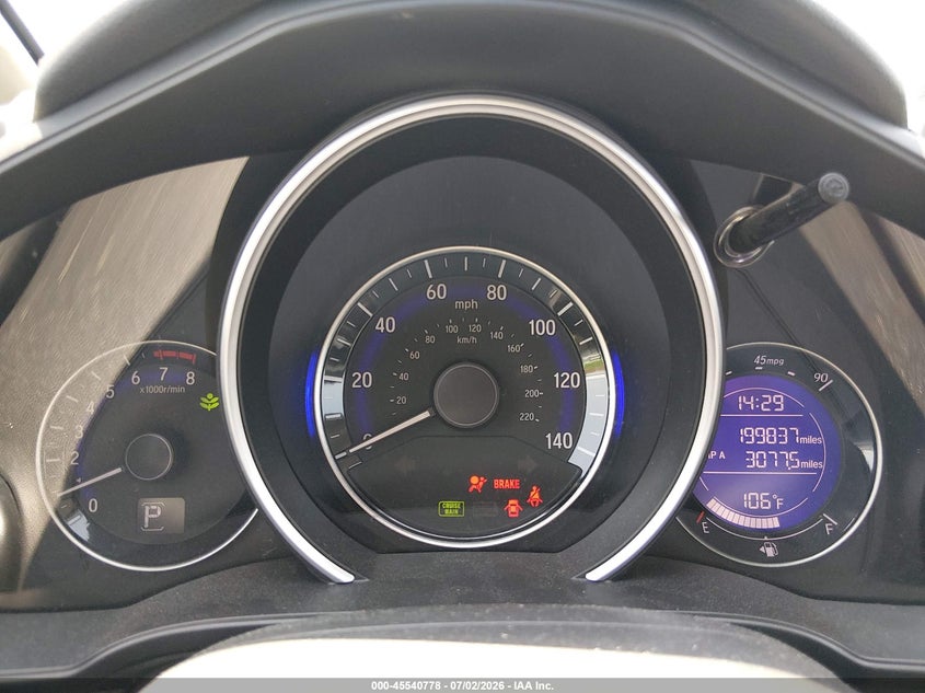 2015 Honda Fit Ex/Ex-L VIN: 3HGGK5H8XFM759536 Lot: 45540778