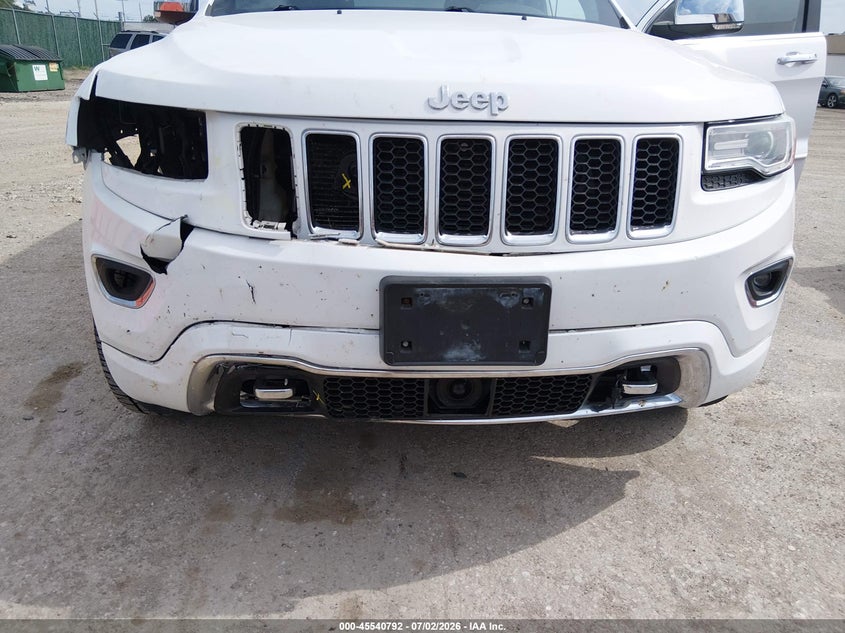 2016 Jeep Grand Cherokee Overland VIN: 1C4RJFCT7GC469771 Lot: 45540792
