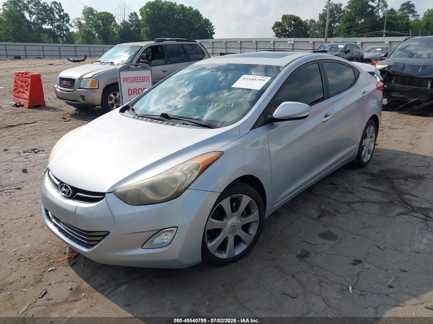 2012 HYUNDAI ELANTRA auction photo 2