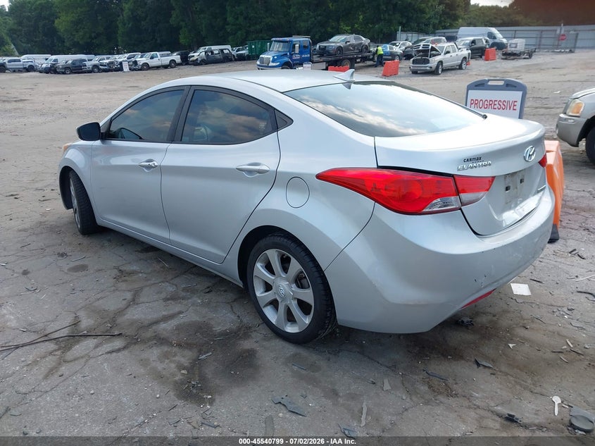2012 HYUNDAI ELANTRA auction photo 3