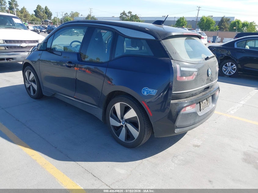 Vin: wby8p4c05l7h11725, lot: 46039089, bmw i3 120ah w/range extender 20203