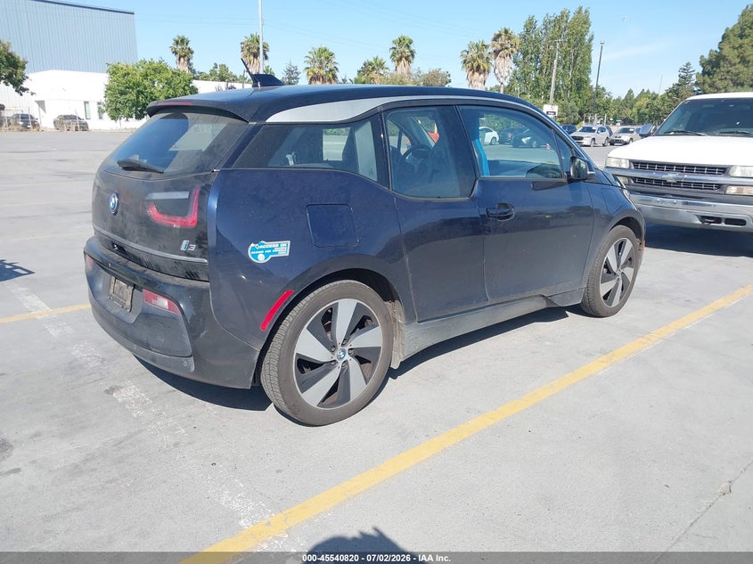 Vin: wby8p4c05l7h11725, lot: 46039089, bmw i3 120ah w/range extender 20204