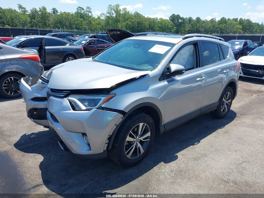 2018 Toyota RAV 4, Удар спереду, IAAI, VIN 2T3WFREV0JW463030 — фото 2