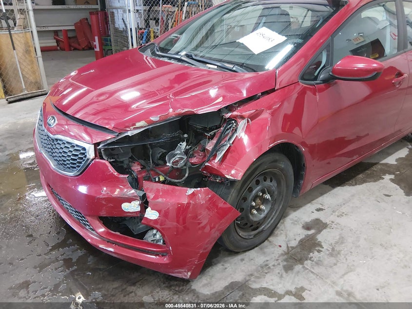 2016 Kia Forte Lx VIN: KNAFK4A60G5458467 Lot: 45540831