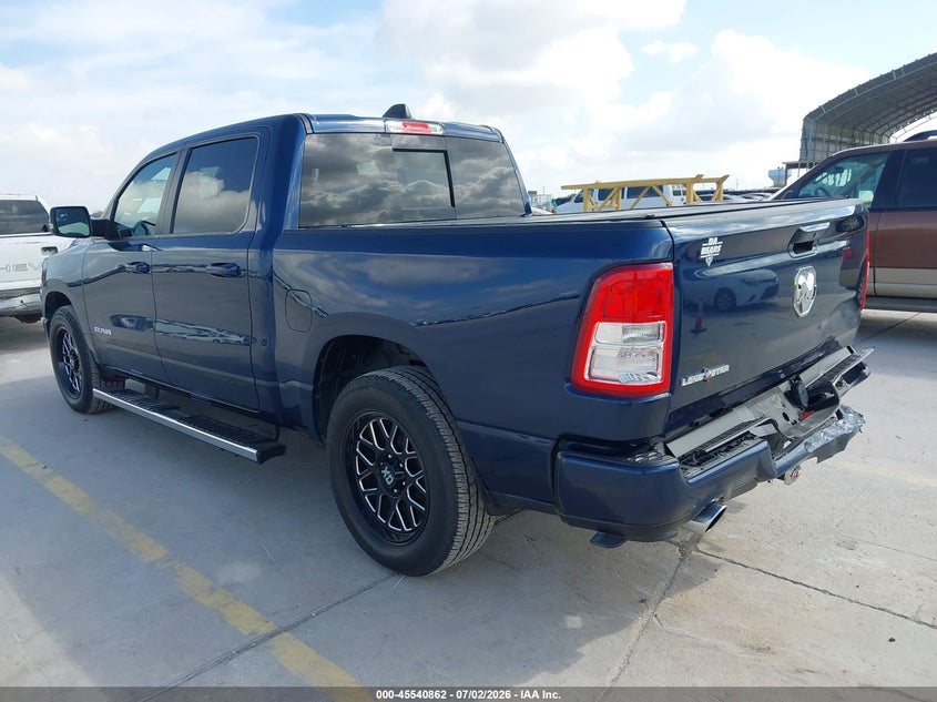 Vin: 1c6rreft7kn884625, lot: 46039131, ram 1500 big horn/lone star  4x2 5'7 box 20193