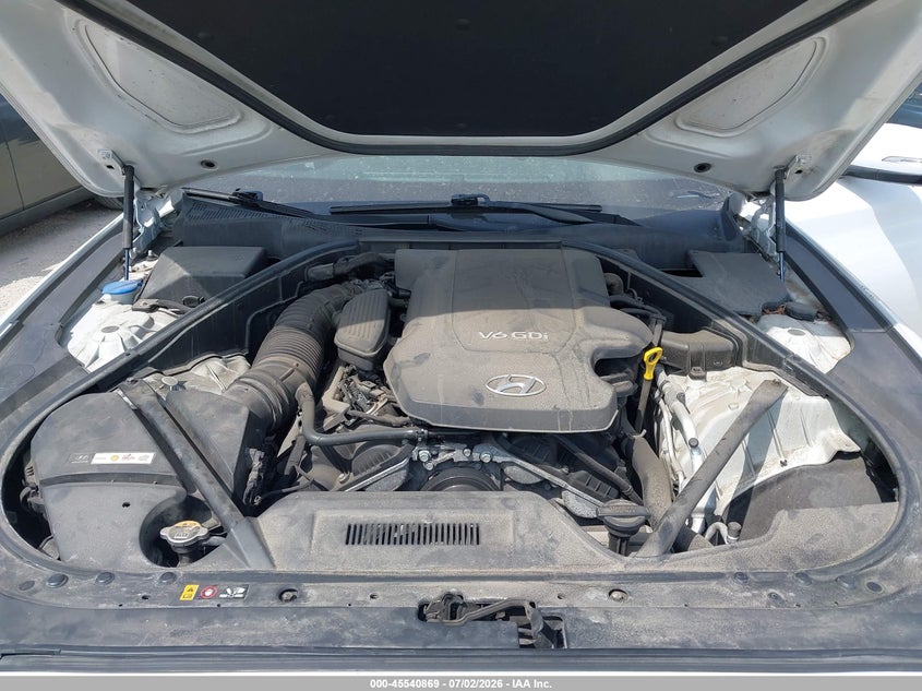 2016 Hyundai Genesis 3.8 VIN: KMHGN4JE7GU133421 Lot: 45540869