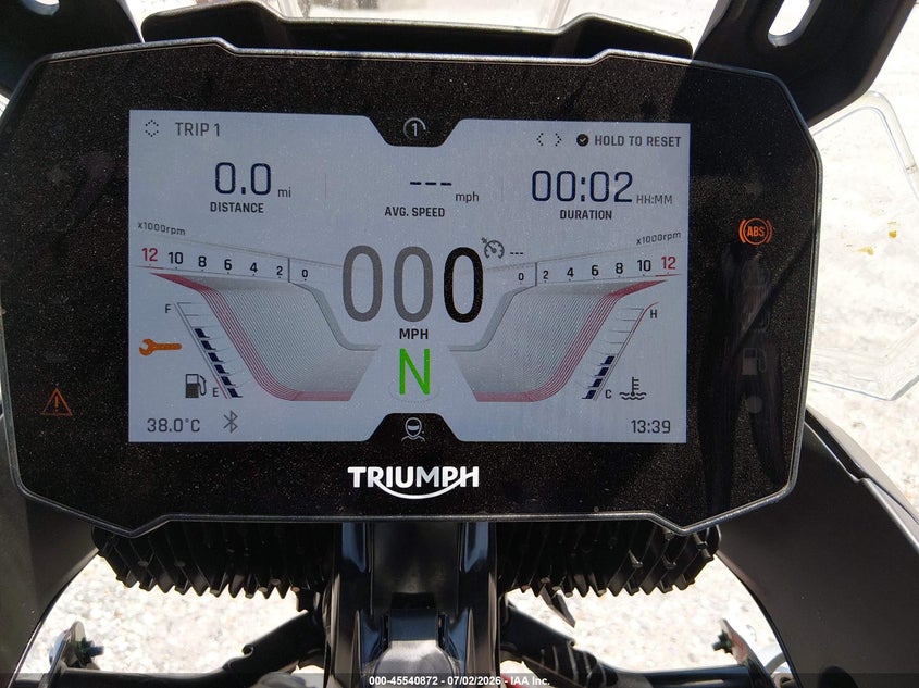 2024 TRIUMPH MOTORCYCLE TIGER auction photo 7