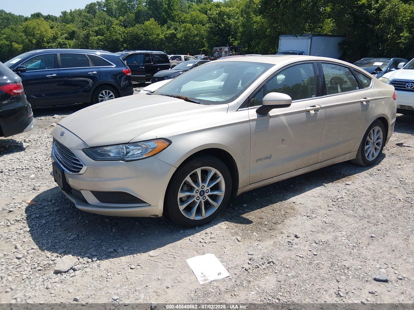 2017 Ford Fusion Hybrid Se 3FA6P0LU1HR295437 photo 1