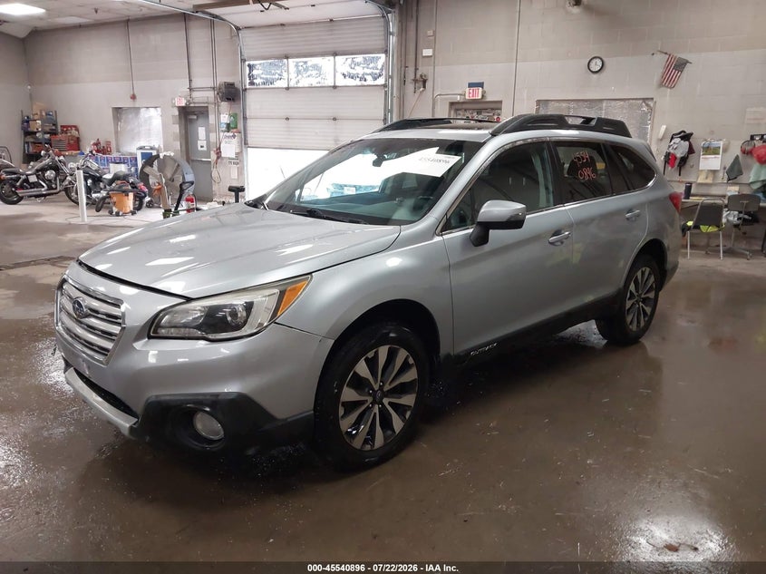 Vin: 4s4bsanc6h3243877, lot: 46039165, subaru outback 2.5i limited 20172