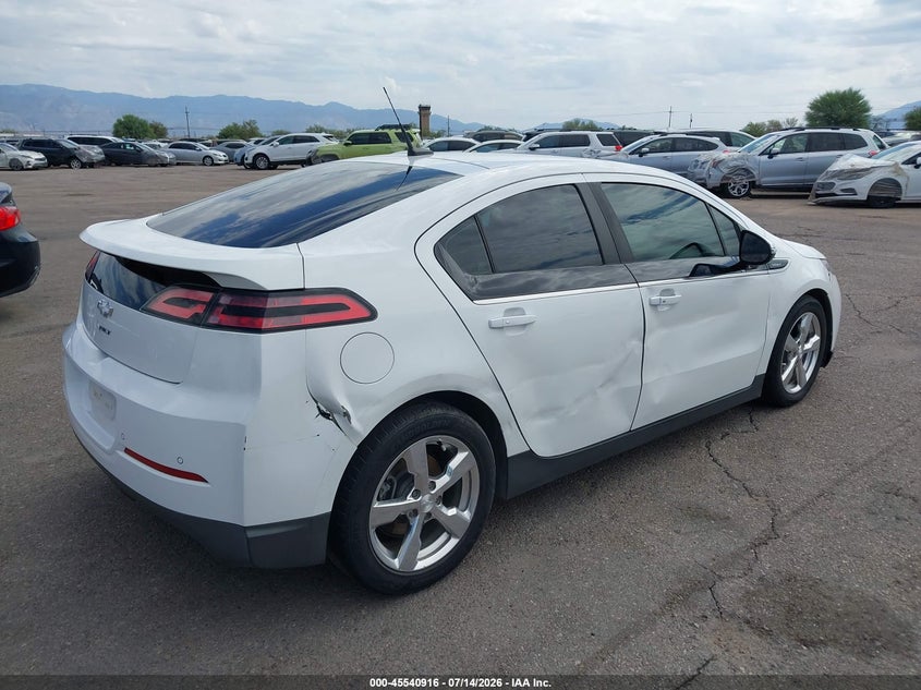 Vin: 1g1rd6e4xdu136430, lot: 46039186, chevrolet volt 20134