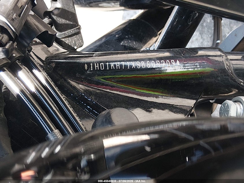 2025 Harley-Davidson Fltrx VIN: 1HD1KH71XSB609209 Lot: 45540938