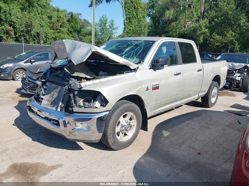 Vin: 3d7tp2cl0ag186572, lot: 46039220, dodge ram 2500 slt/trx 20102