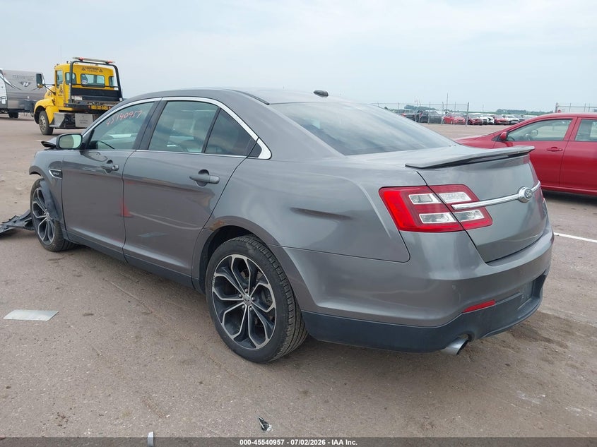 Vin: 1fahp2kt8dg155805, lot: 46039226, ford taurus sho 20133