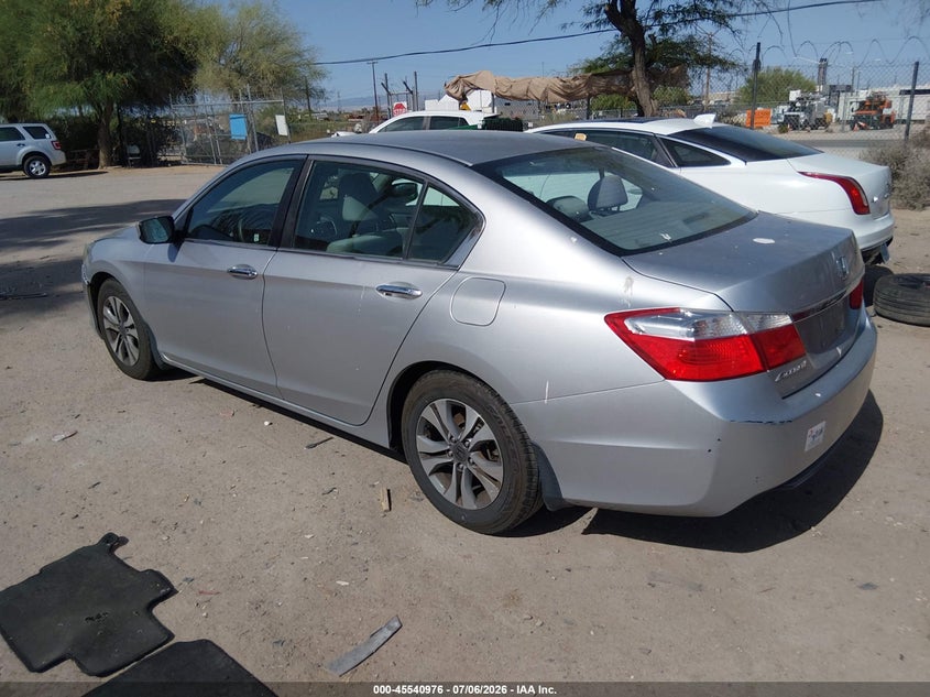 2015 HONDA ACCORD auction photo 3