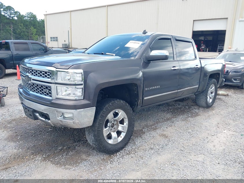 2014 Chevrolet Silverado, Undercarriage, IAAI, VIN 3GCUKSEC9EG552318 — photo 2