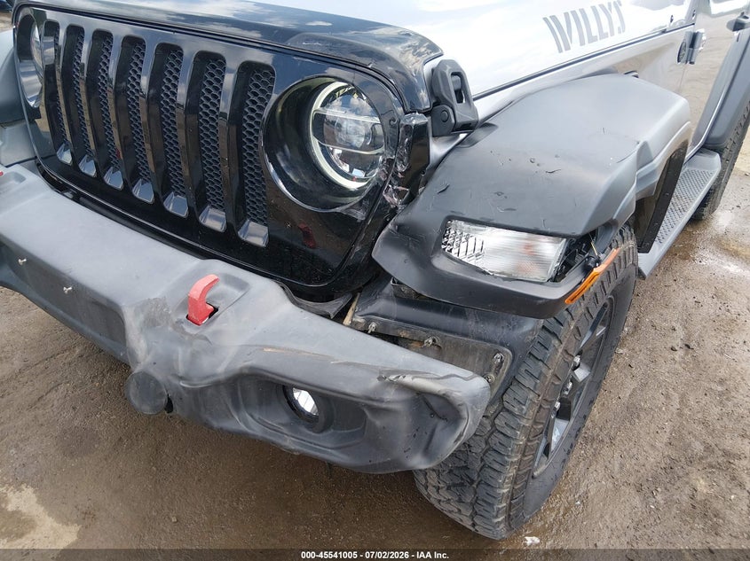 JEEP WRANGLER 2020 VIN 1C4GJXAG4LW203538