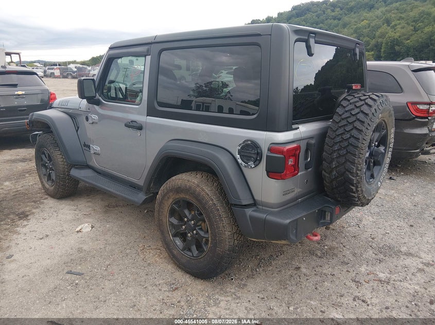 JEEP WRANGLER 2020 VIN 1C4GJXAG4LW203538