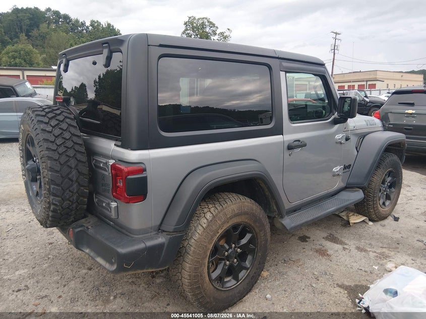 JEEP WRANGLER 2020 VIN 1C4GJXAG4LW203538