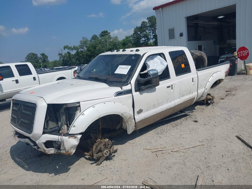 Vin: 1ft7w2bt3cea01408, lot: 46039293, ford super duty f-250 srw king ranch/lariat/xl/xlt 20122